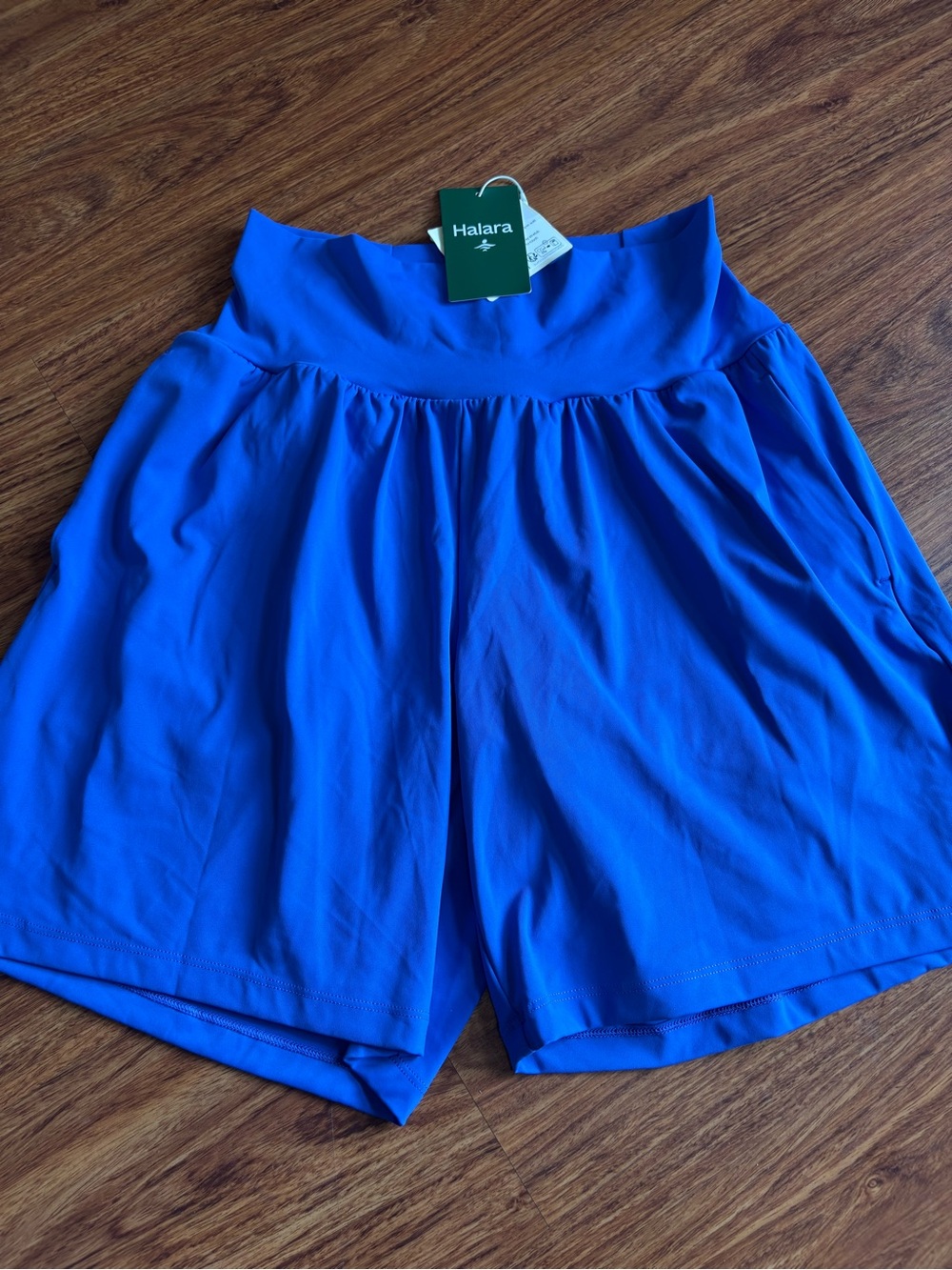 HALARA Periwinkle Women's Skort-Style Active Shorts